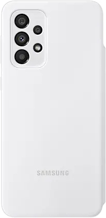 SAMSUNG Flipcover Smart S View Galaxy A33 Blanc (EF-EA336PWEGEW)