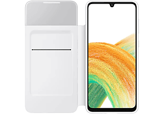 SAMSUNG S-View Wallet Cover für Galaxy A33 5G, Weiß