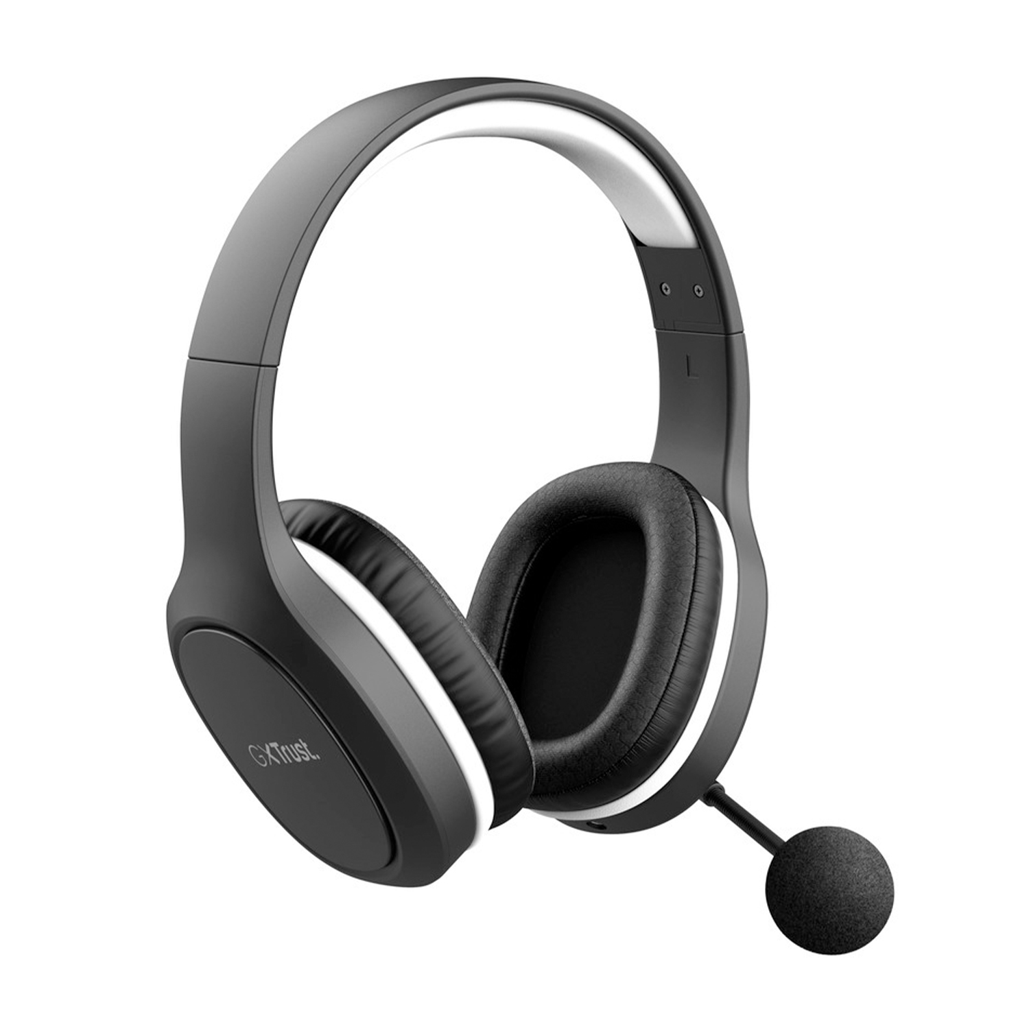 Trust Gxt391 Thian Wrls Headset Cuffie, Black/White
