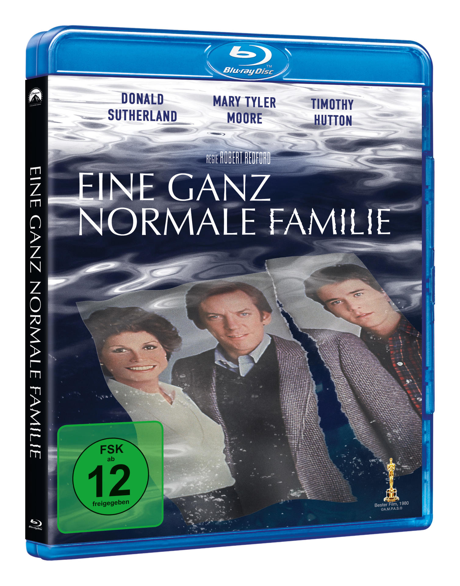 Eine Blu-ray Disc eines Films, mit einem Cover, das drei Personen und den Titel zeigt.