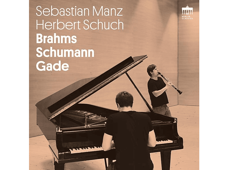 Manz,Sebastian/Schuch,Herbert – Brahms Schumann Gade – (CD)