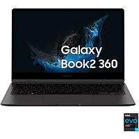 SAMSUNG Galaxy Book2 360  convertibile 2 in 1, 13,3 pollici, processore Intel® Core™ i5, 8 GB, SSD 512 GB, Graphite