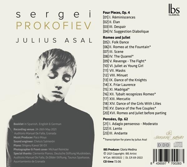 Julius Asal - Romeo And Juliet  - (CD)