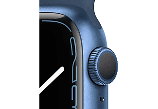 APPLE Watch Series 7 41 mm blauw aluminium / blauwe sportband