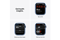 APPLE Watch Series 7 41 mm blauw aluminium / blauwe sportband
