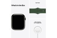 APPLE Watch Series 7 45 mm groen aluminium / groene sportband