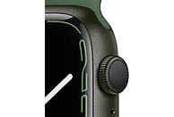 APPLE Watch Series 7 45 mm groen aluminium / groene sportband