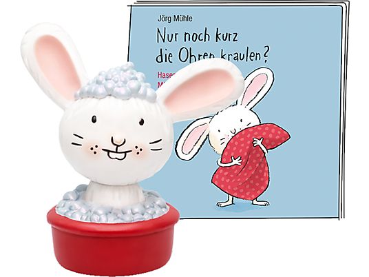 TONIES Nur noch kurz die Ohren kraulen? - Hasenkinds Mitmach-Geschichten - Figurine audio / D (Multicolore)