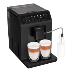 KRUPS EA897B Evidence ECOdesign Kaffeevollautomat Schwarz mit Schiefer-Optik
