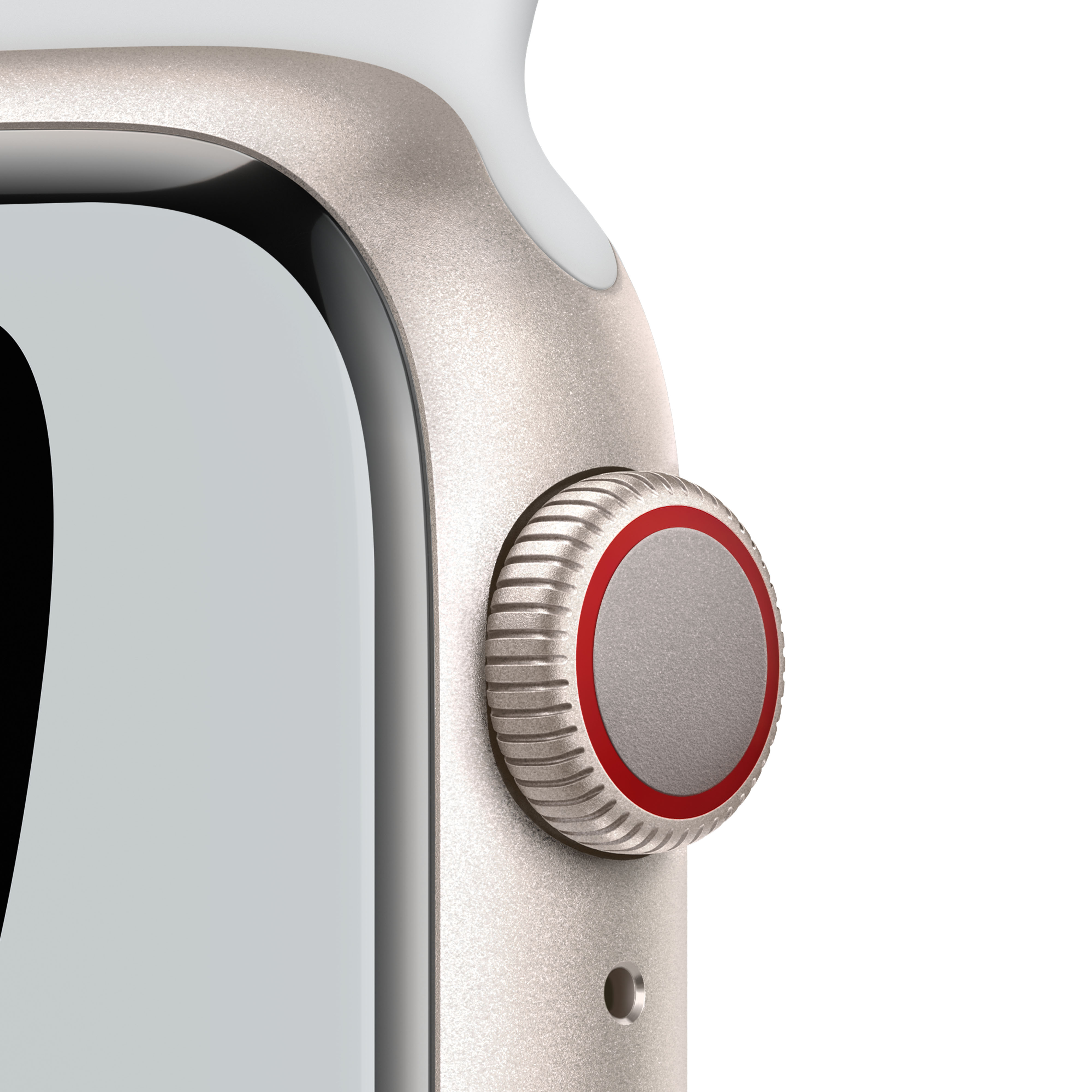 APPLE Watch Series 7 Nike+ Cellular 41 mm zilver aluminium