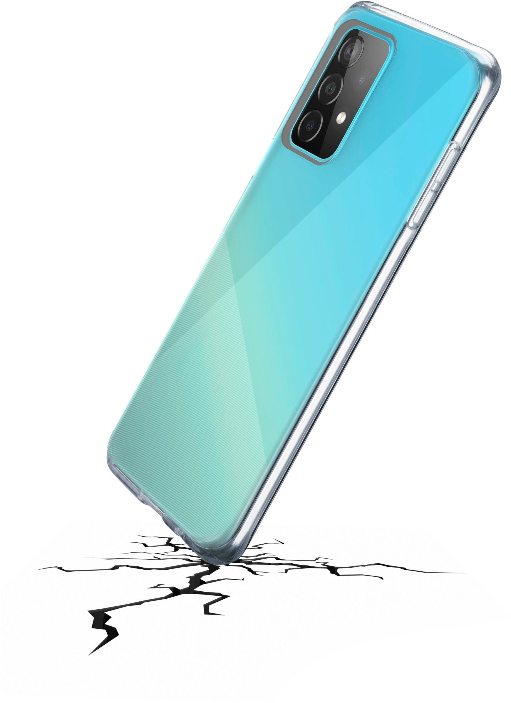 CELLULARLINE Cover Clear Duo Galaxy Galaxy A52 5G/4G Transparent (CLEARDUOGALA52T)