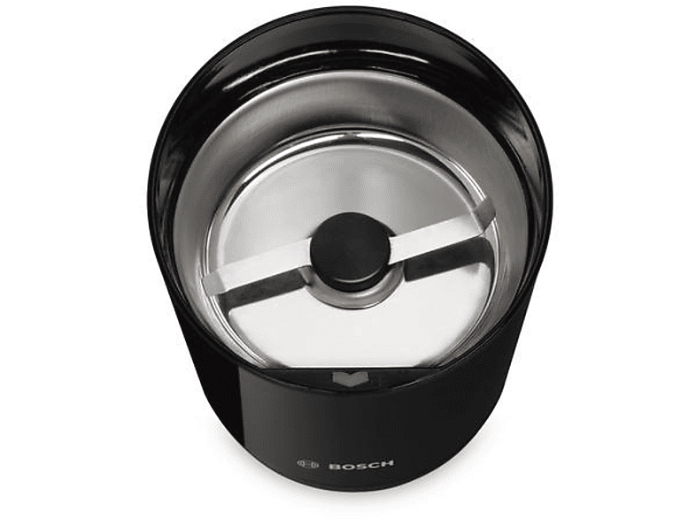 Bosch TSM6A013B Kaffeemühle (Schwarz, 180 Watt, Edelstahl-Mahlschale, 2-flügliges Edelstahl-Schlagmesser) — Foto 3 von 5