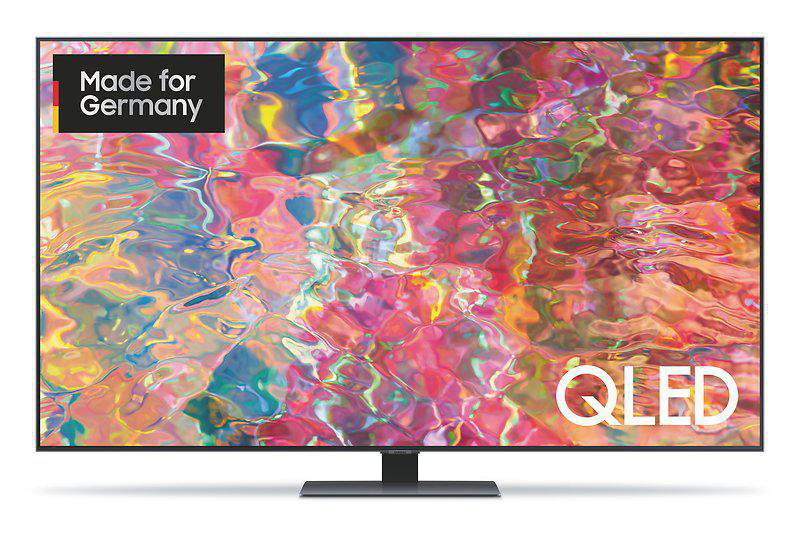SAMSUNG GQ65Q80BATXZG QLED TV (Flat, SMART Tizen™ TV, 163 65 Hub) Gaming 4K, cm, / Zoll UHD mit