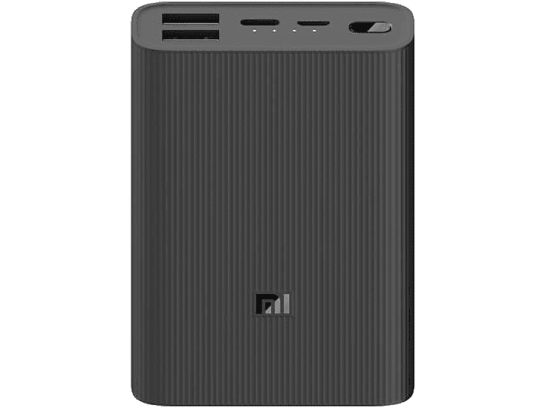 XIAOMI 10000 mAh Mi Power Bank 3 Ultra Compact külső akkumulátor, fekete (BHR4412GL)