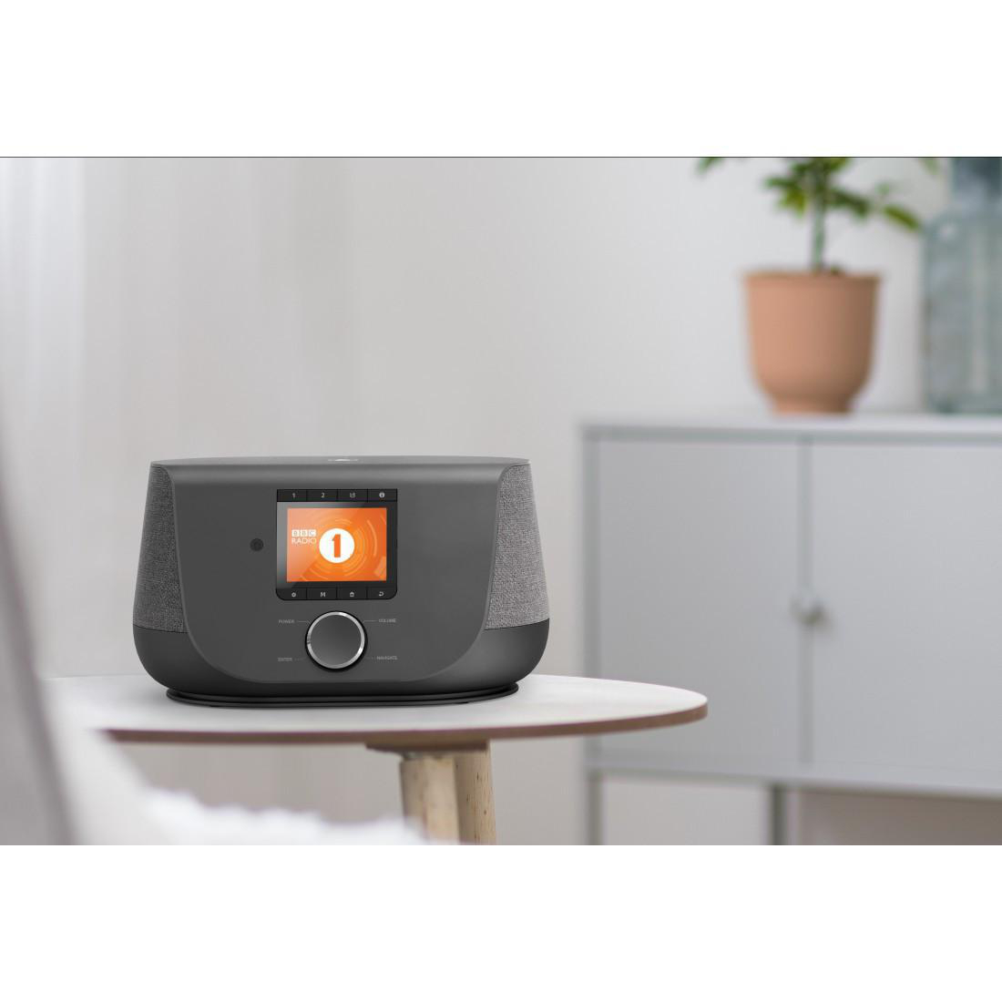 HAMA DIR3300SBT, Spotifiy Connect, Internetradio, FM, DAB+, DAB, Bluetooth, Schwarz