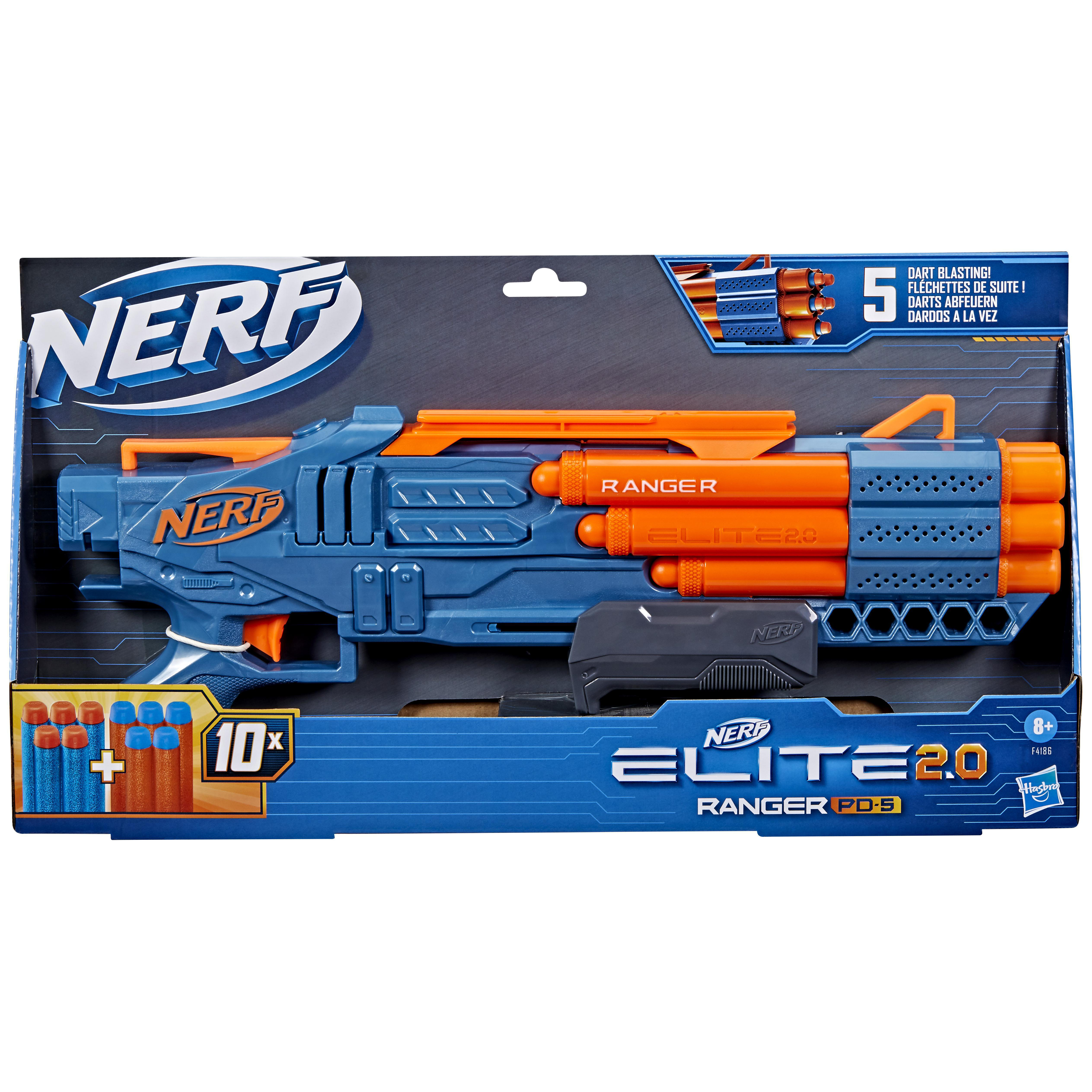 NERF Nerf ELITE 2.0 Ranger Play-Doh 5 Blaster Blau/Orange