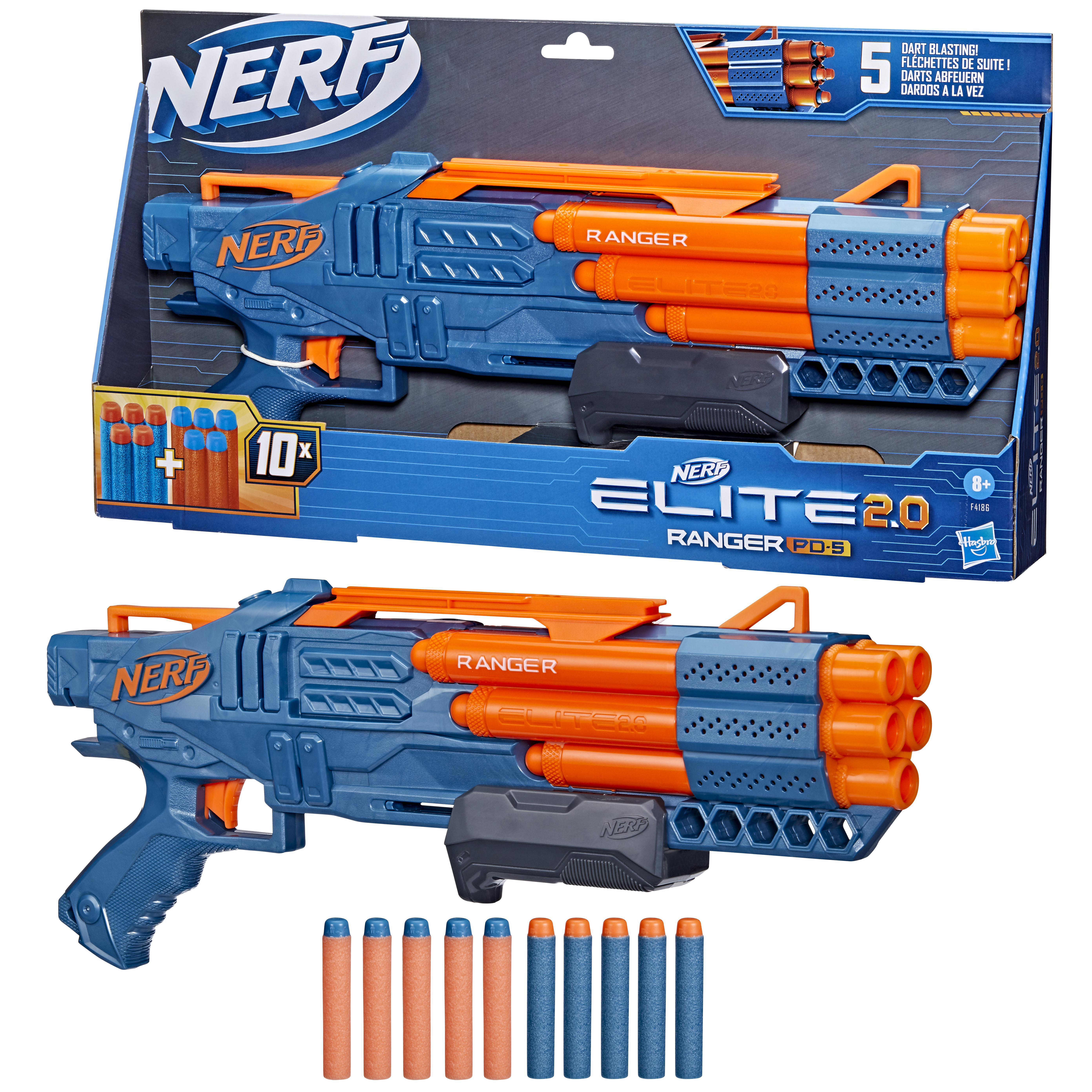 NERF Nerf ELITE 2.0 Ranger Play-Doh 5 Blaster Blau/Orange