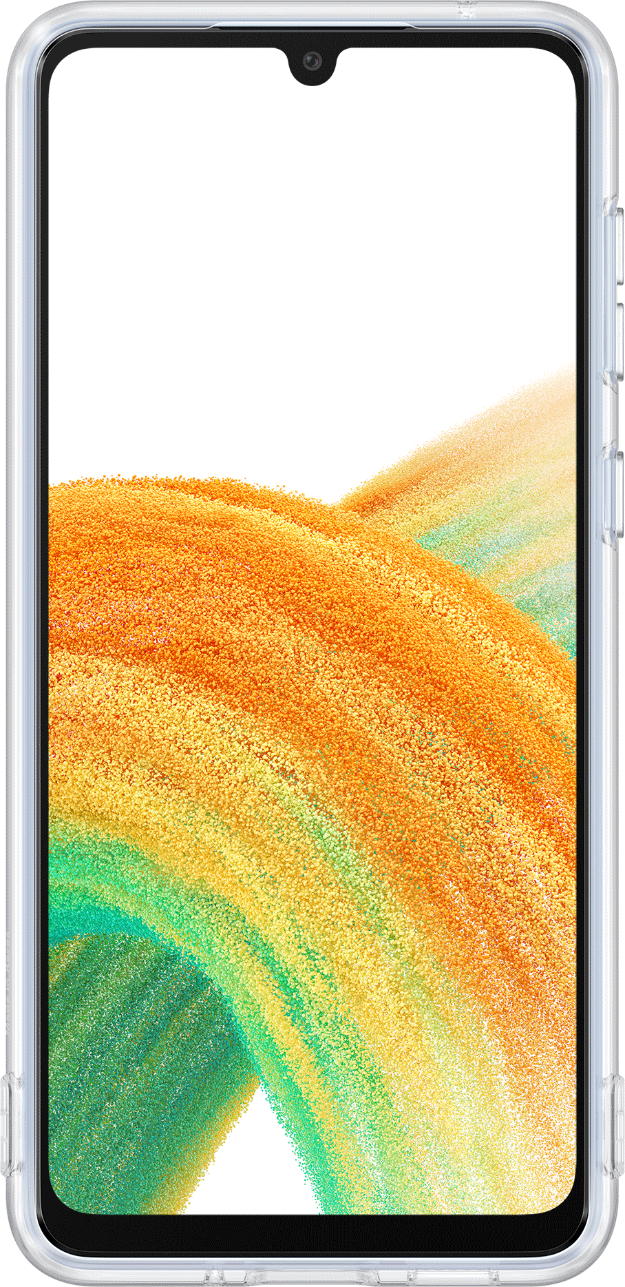 SAMSUNG A33 Soft Clear Cover Transparant