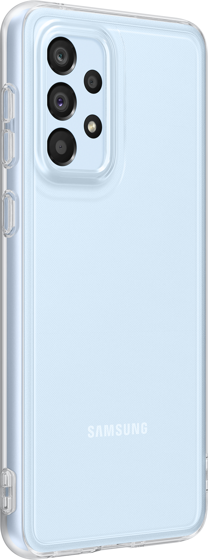 SAMSUNG A33 Soft Clear Cover Transparant
