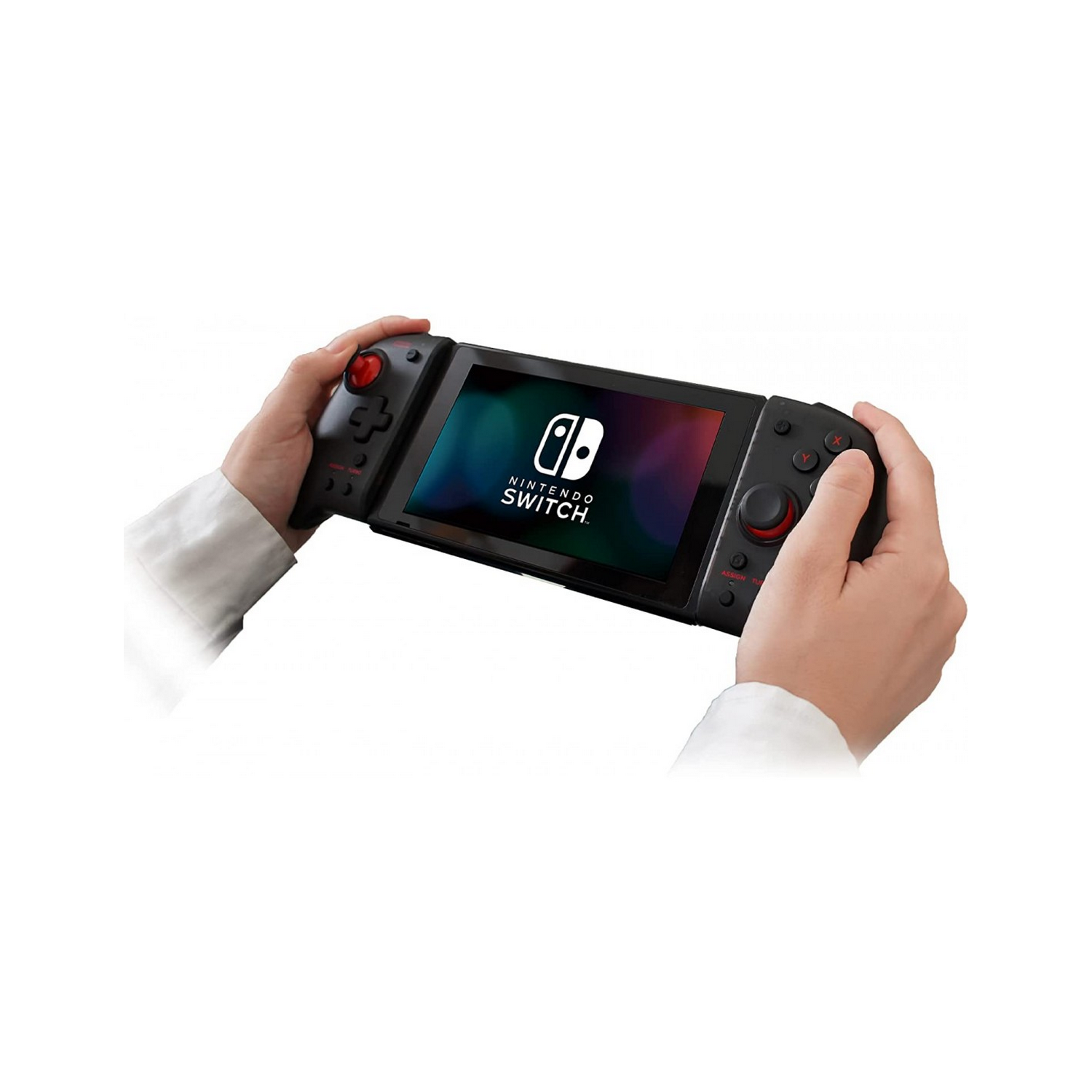 Mando - Hori Split Pad Pro, Para Nintendo Switch, Soporte, Cable/ Inalámbrico, Negro