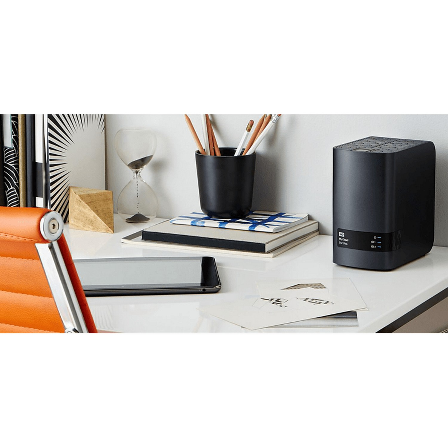 Servidor NAS - WD My Cloud Expert Series EX2 Ultra, 6 TB, RAID, Memoria DDR 1GB, Para PC y Mac, USB 3.0, Negro