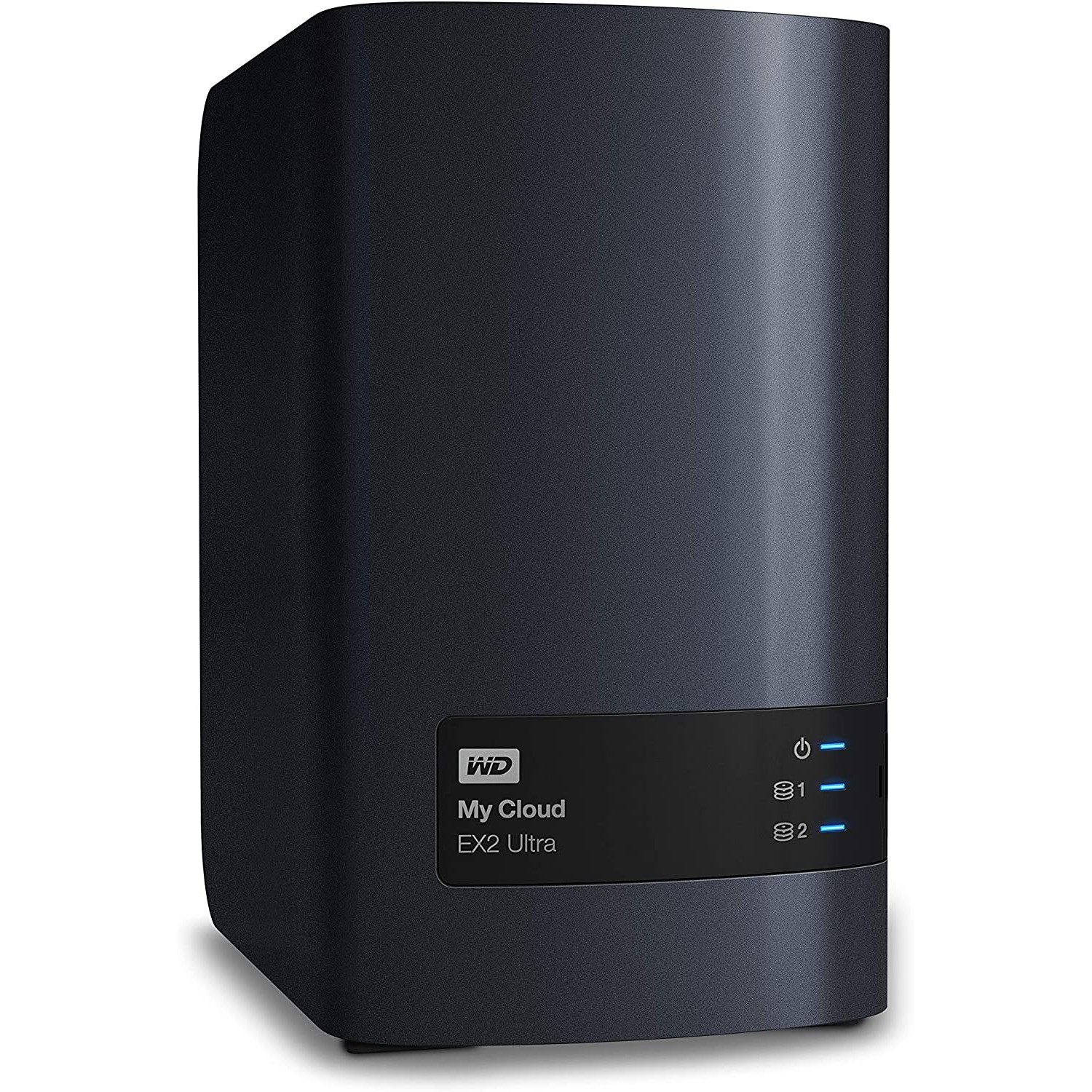 Servidor NAS - WD My Cloud Expert Series EX2 Ultra, 6 TB, RAID, Memoria DDR 1GB, Para PC y Mac, USB 3.0, Negro