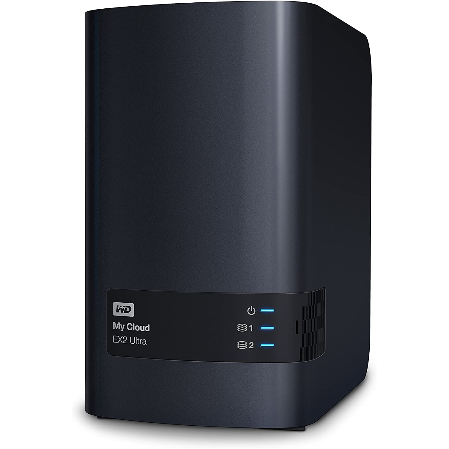 Servidor NAS - WD My Cloud Expert Series EX2 Ultra, 6 TB, RAID, Memoria DDR 1GB, Para PC y Mac, USB 3.0, Negro