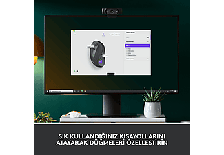 LOGITECH Signature M650 Büyük Boy Sol El Için Sessiz Kablosuz Mouse - Siyah_3