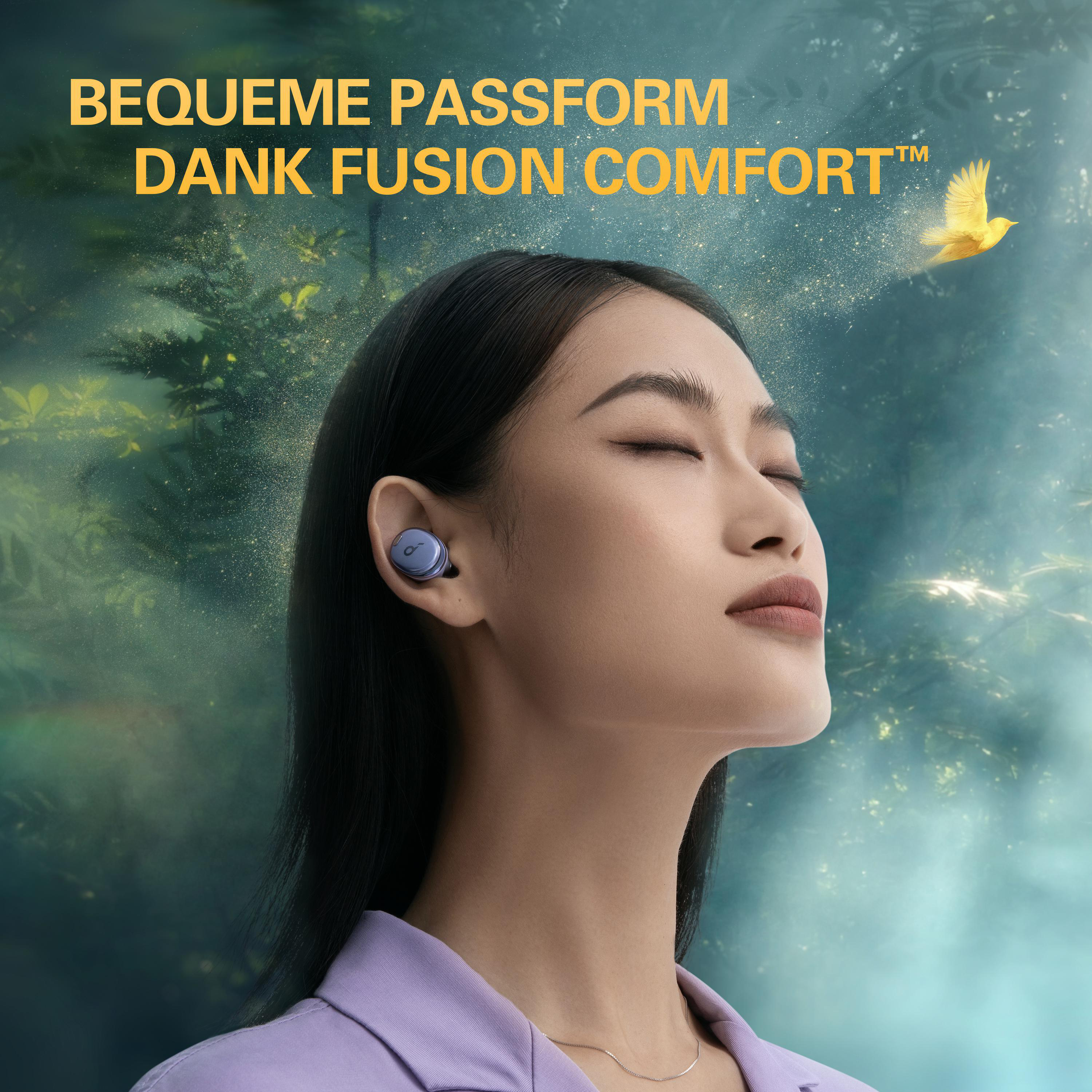 SOUNDCORE BY ANKER Soundcore Liberty 3 Pro, In-ear Kopfhörer Bluetooth Violett