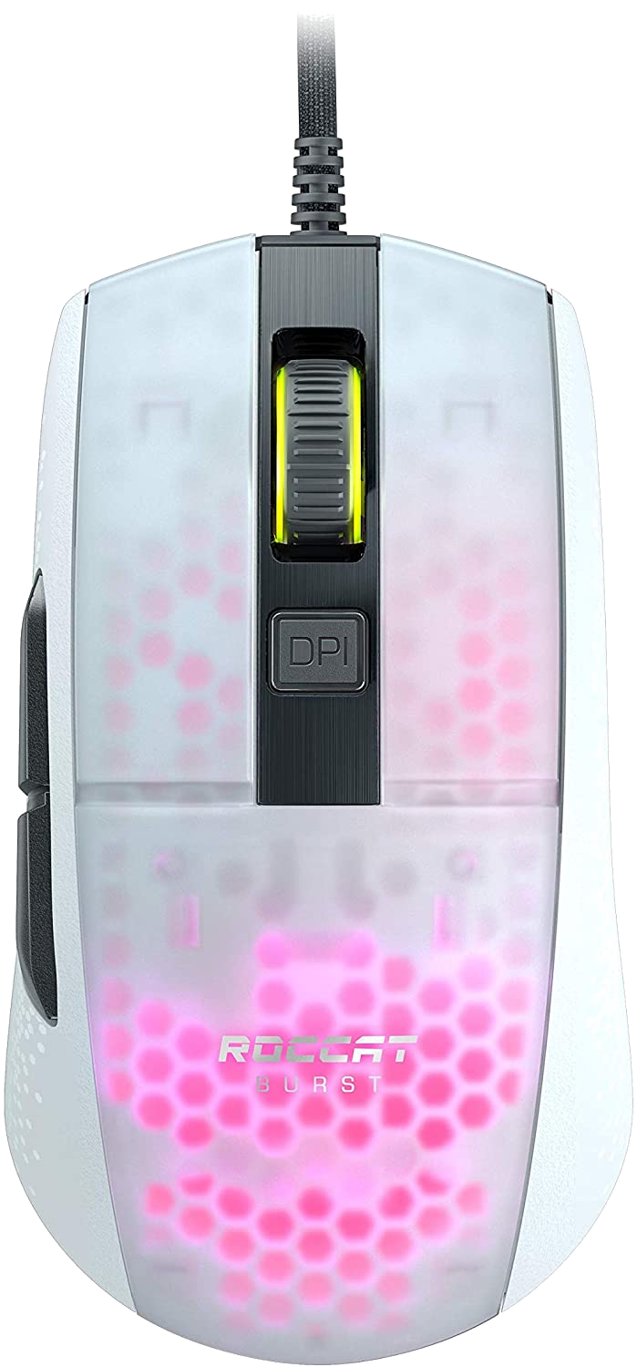 ROCCAT Souris gamer Burst Pro Blanc (ROCA12.BX.AJ04)