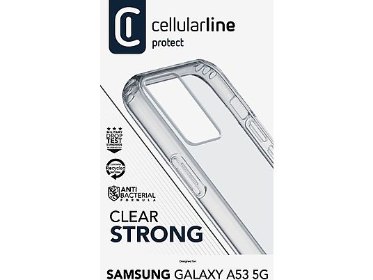 CELLULAR LINE Strong - Schutzhülle (Passend für Modell: Samsung Galaxy A53 5G)