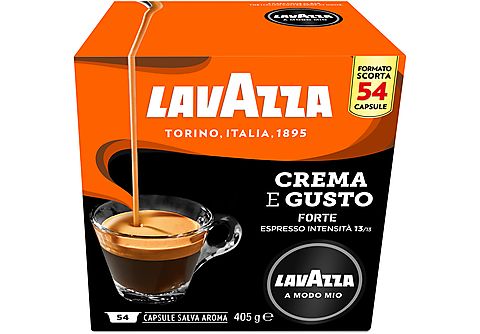 LAVAZZA Capsule Lavazza Caffè Crema e Gusto Forte GUSTO FORTE 54 CAPS, 0,405 kg