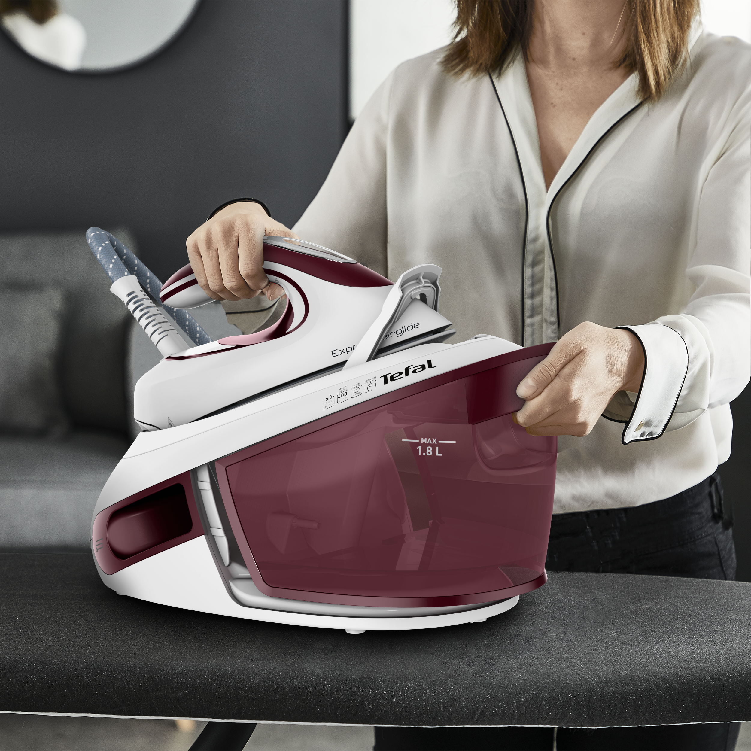 TEFAL SV8026E0 Express Airglide Monotemp Gőzállomás