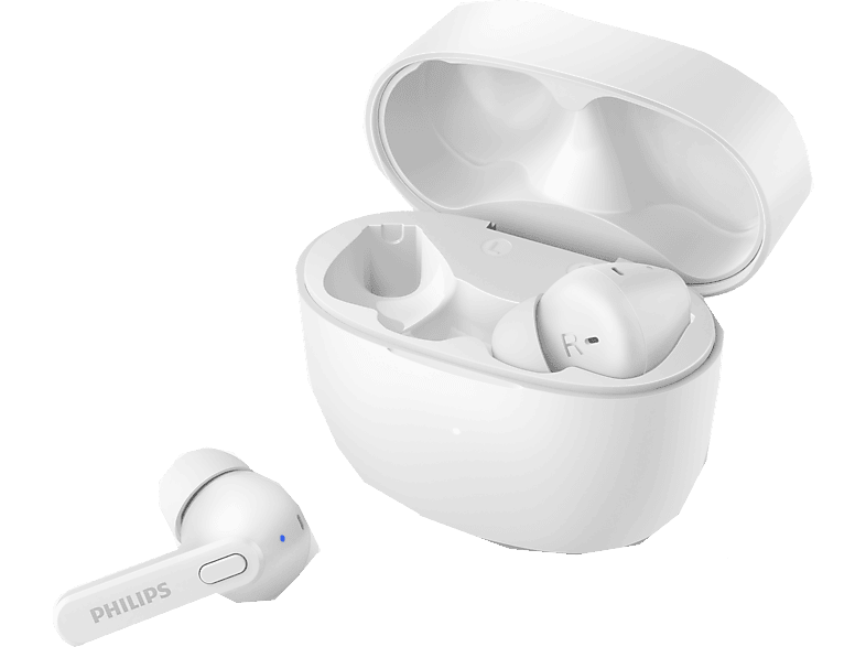 PHILIPS TAT2206 Gerçek Kablosuz Kulak İçi Bluetooth Kulaklık Beyaz_0