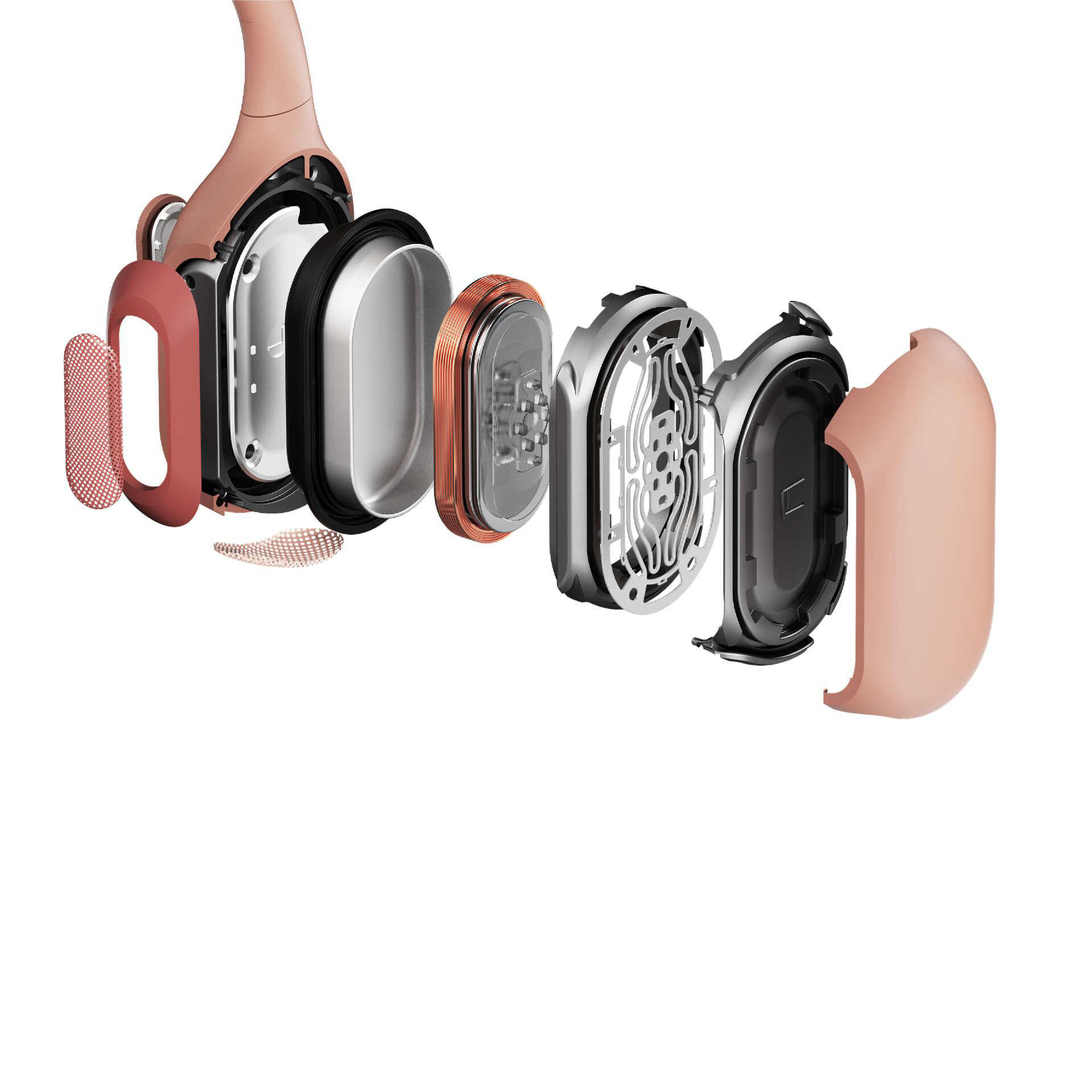 SHOKZ OpenRun Open-ear Pro, Pink Bluetooth Kopfhörer