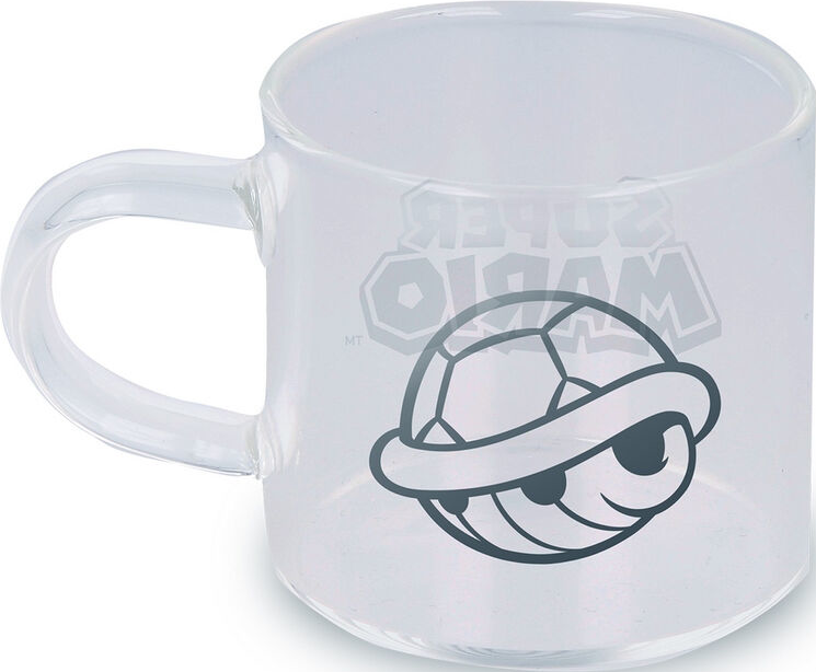 STOR Nintendo - Super Mario Espresso Mug 4 Set - Tasse (Transparent/noir)