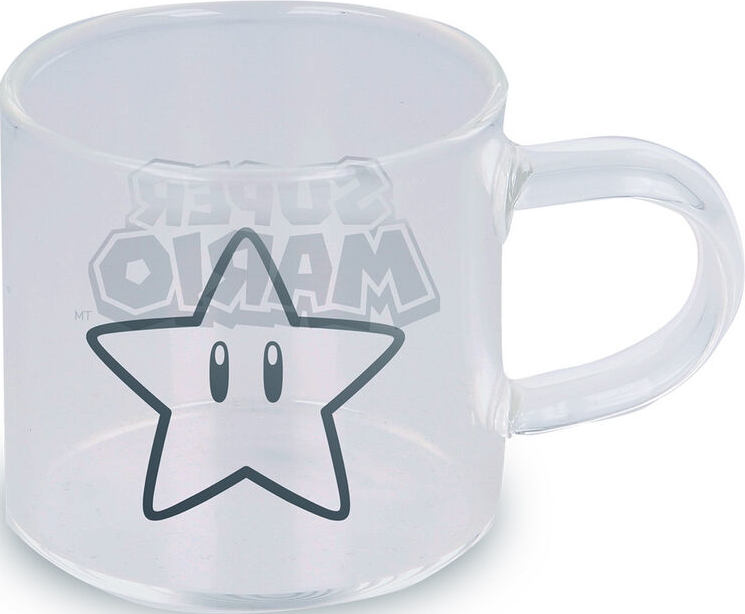 STOR Nintendo - Super Mario Espresso Mug 4 Set - Tasse (Transparent/noir)