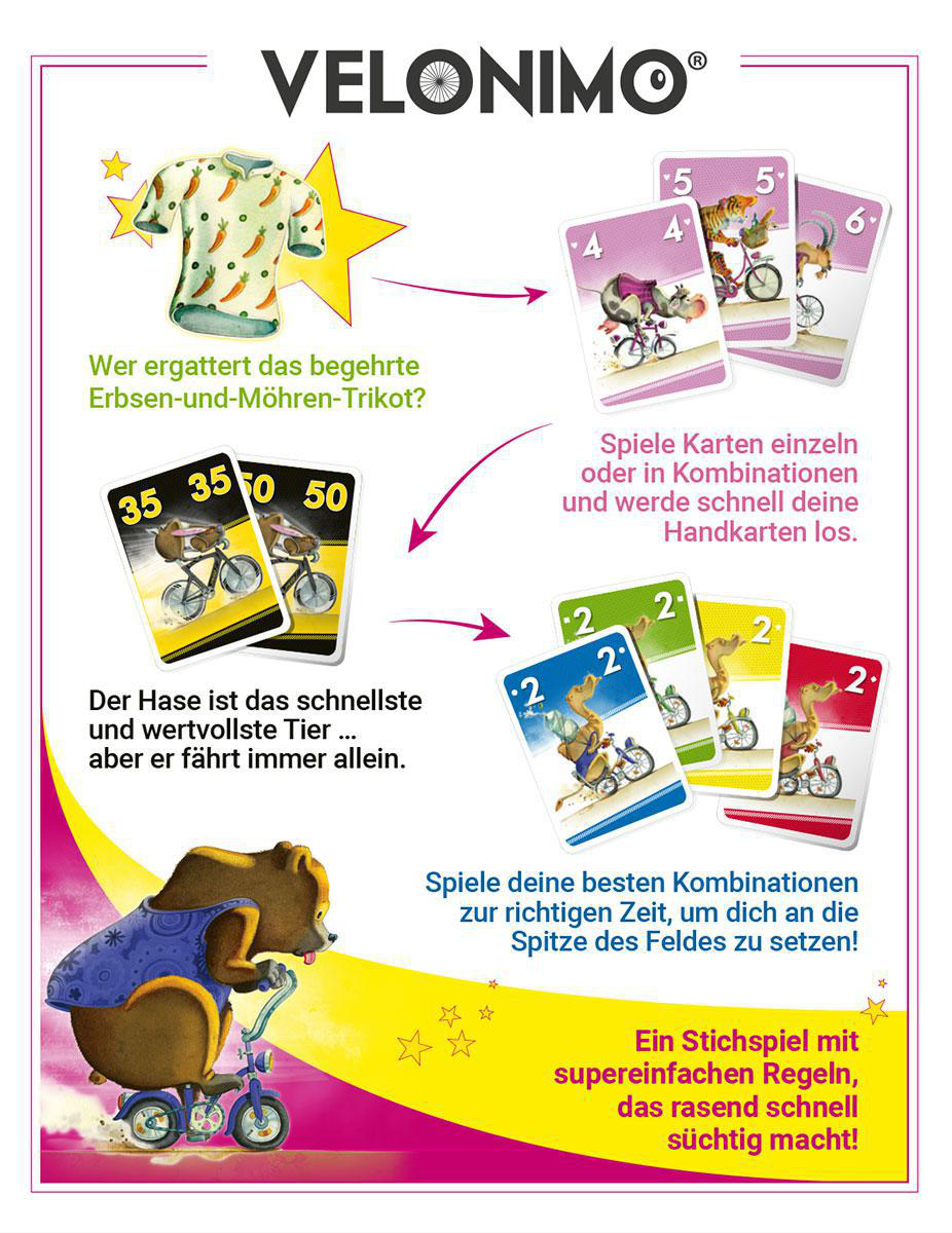 Velonimo Mehrfarbig STRATOSPHERE STUDIO Kartenspiel