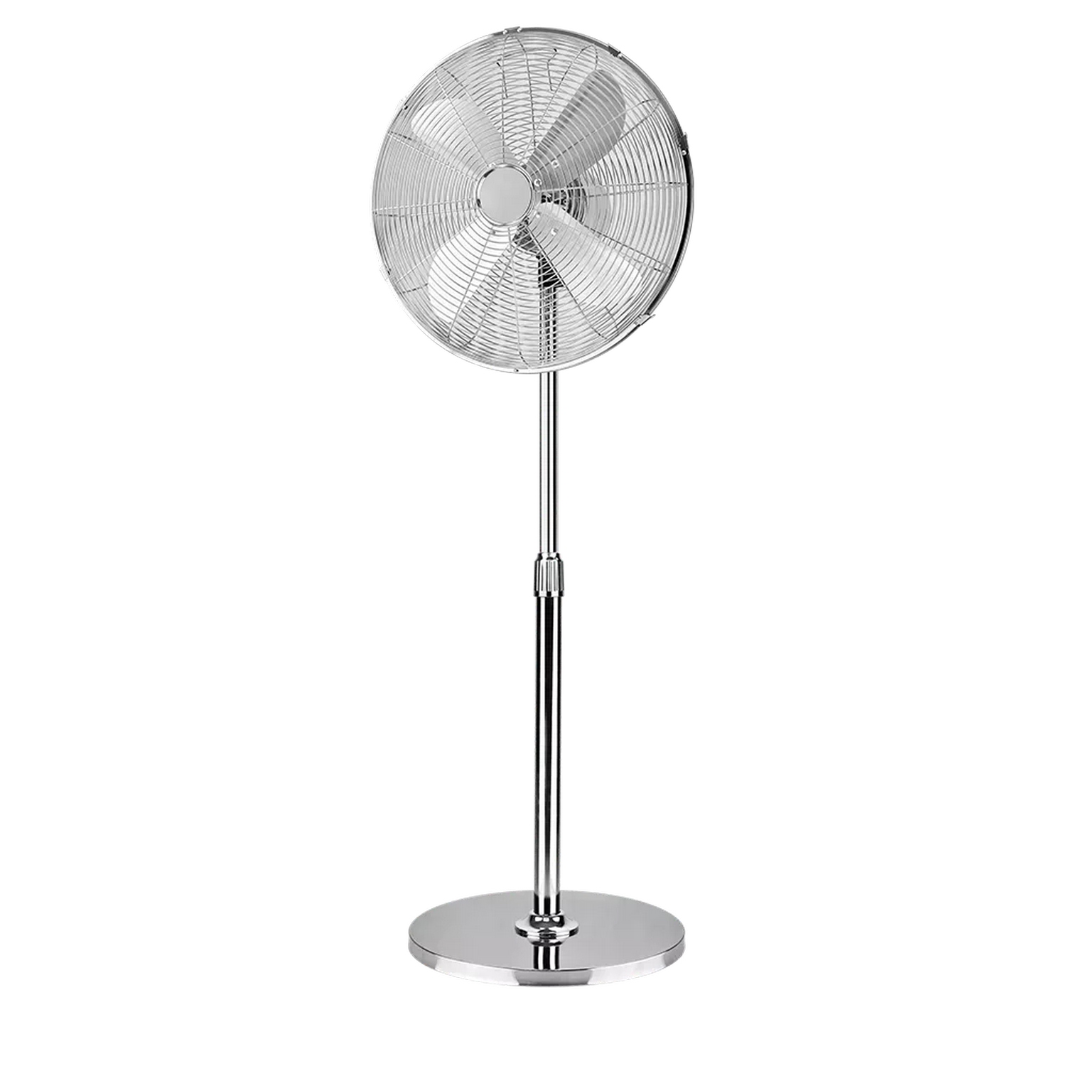 Infiniton Ventilador Industrial de pie if45m – 3 velocidades 4 aspas 40cm diametro oscilante motor aluminio altura ajustable silencioso temporizador 45 65w 130