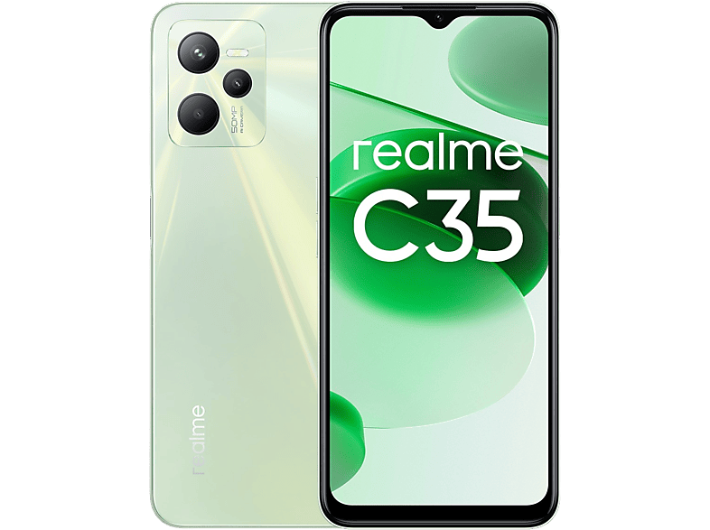 Realme C35, 4+64 GB, Verde