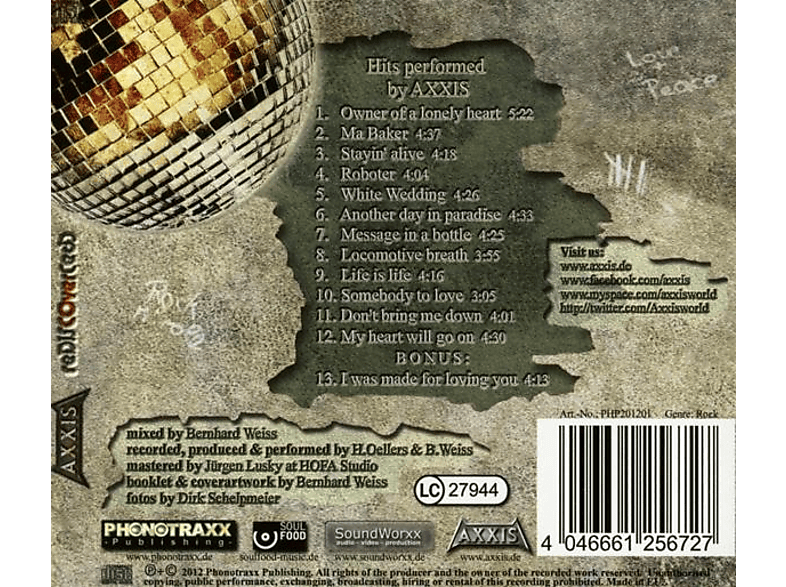 Thumbnail - Axxis - Rediscover (Ed) (CD)