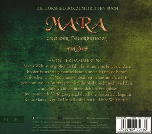 Mara Hörspiel-Box(3):Götterdämmerung Und Der (CD) - Feuerbringer -