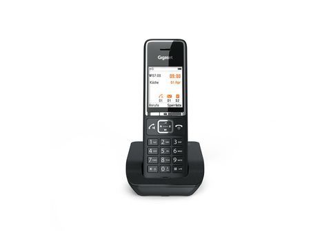 (Mobilteile: Black/Chrome GIGASET Telefon in 550 Telefon SATURN kaufen 1) Schnurloses Schnurloses COMFORT |