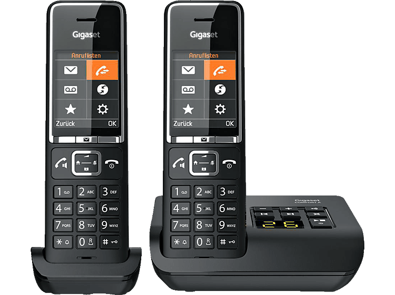 Anrufbeantworter GIGASET mit Telefon 550A Schnurloses COMFORT Duo