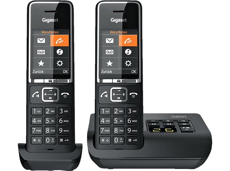 GIGASET COMFORT 550A Duo Schnurloses Telefon mit Anrufbeantworter