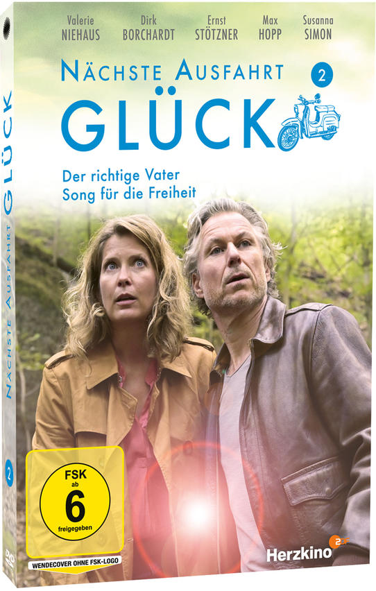 DVD-Hülle eines deutschen Films mit einem Paar, das nach oben schaut, Filmtitel und Darsteller aufgelistet.