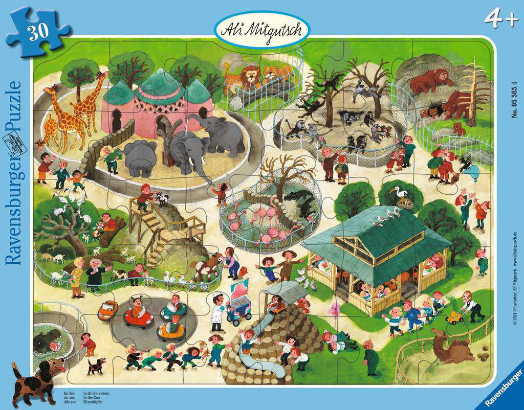 Mehrfarbig Im Mitgutsch: Puzzle Zoo RAVENSBURGER Ali