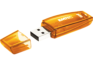 EMTEC C410 Color Pendrive, 128GB, USB 2.0, narancs (ECMMD128G2C410)