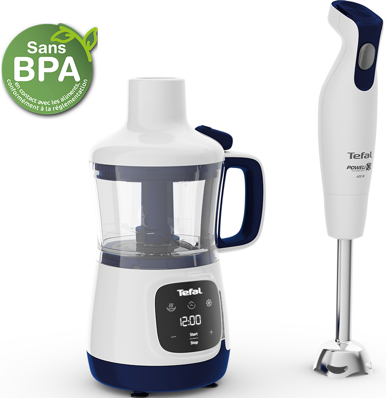 TEFAL HB55W430 Yummy Gourmet Smart pároló botmixerrel