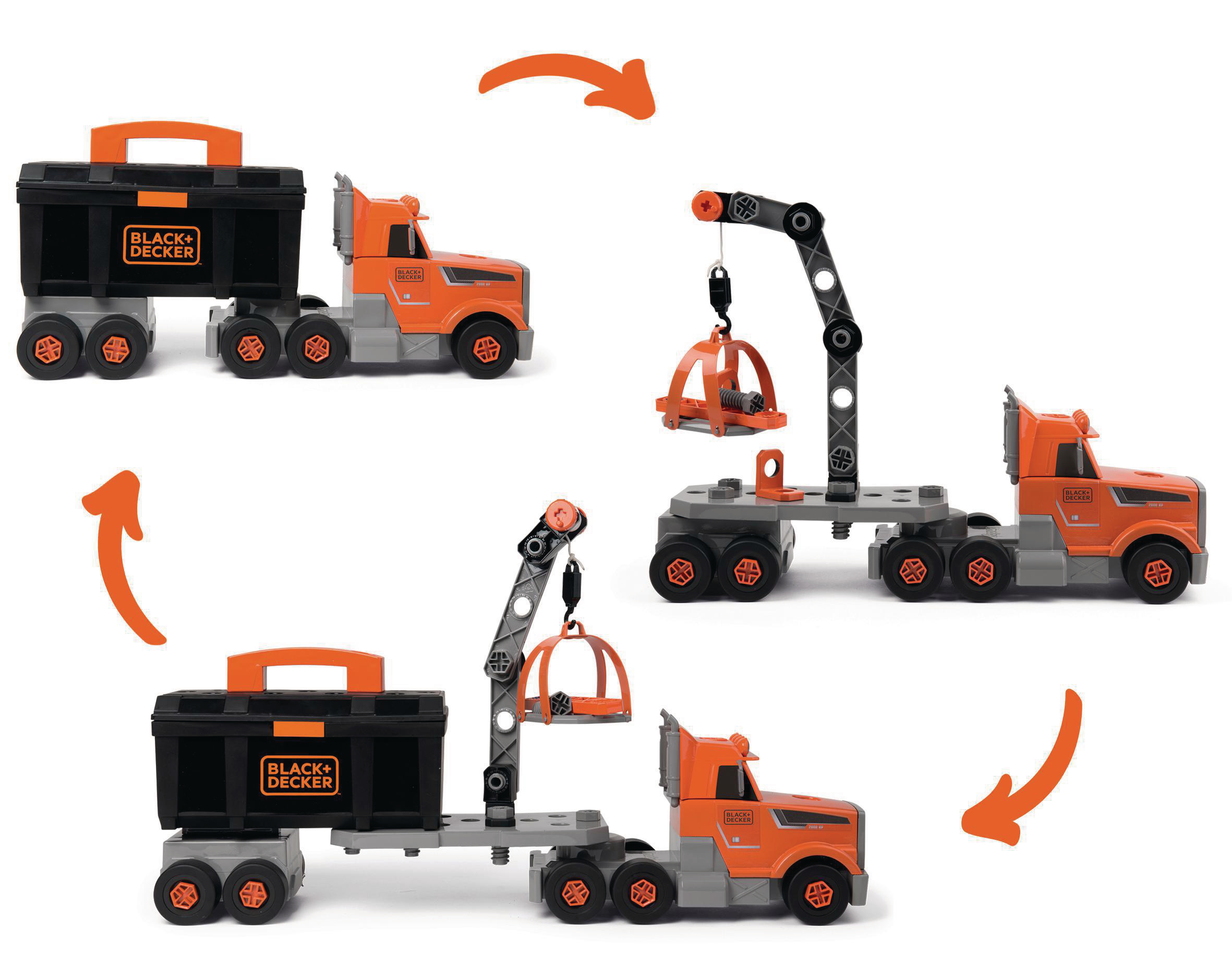 SMOBY Black+Decker Truck Spielzeugtruck Mehrfarbig